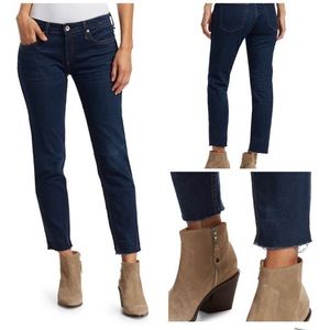 NWT Rag & Bone Dre Frayed Low Rise Slim Boyfriend Jeans 31